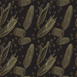 seamless pattern with corn
