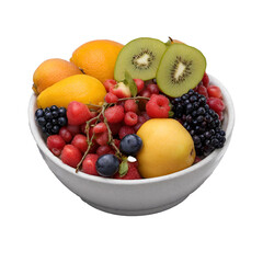 Wall Mural - bowl of fruits