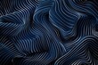 This image showcases a dynamic flow of monochromatic lines creating a mesmerizing visual wave, suitable for concepts of rhythm and fluidity in design.