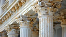 Porticoes Architectual, Decoration Stone Material Capital Ornate Monument