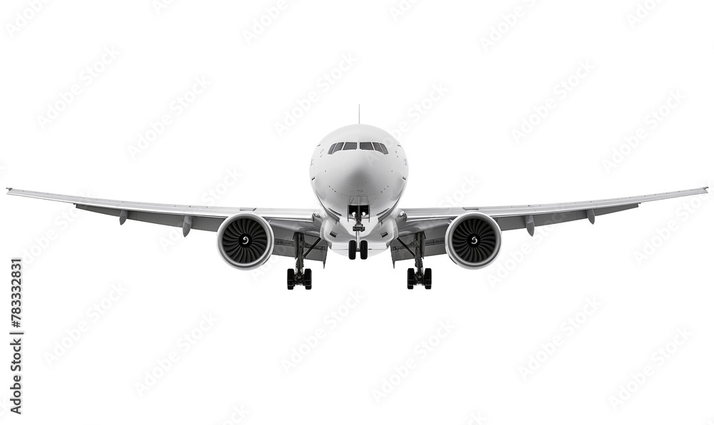 airplane isolated on transparent background Stock Photo | Adobe Stock