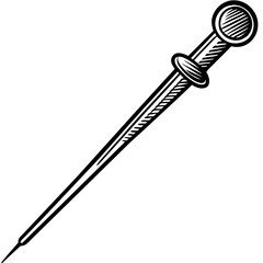 illustration of a sword