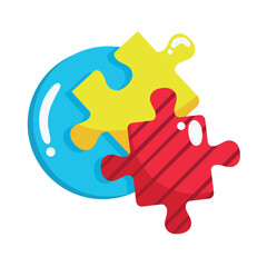 Sticker - autism puzzle awareness