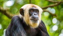 Chimpanzee Pensive