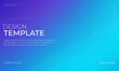 Aesthetic Blue Purple and Turquoise Gradient Background Design