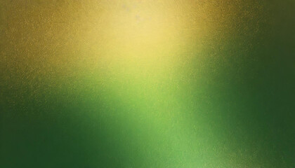 Canvas Print - green gold light , texture color gradient rough abstract background , shine bright light and glow template empty space grainy noise grungy