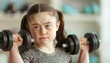 © Lila Patel - Health and Fitness Journey: Person with Down Syndrome Develops Exercise Routine for Physical Well-Being. Learning Disability