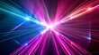© Bijac - laser light show colorful beams and patterns futuristic entertainment background digital art