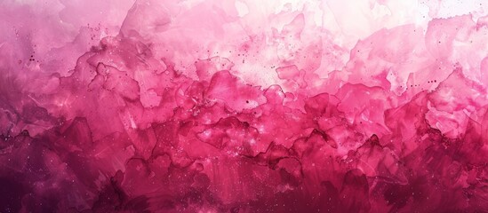 Canvas Print - Close-up of a vibrant artwork featuring shades of pink and purple, showcasing artistic creativity