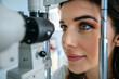 © RealPeopleStudio - Consultation with an eye care professional before getting contact lenses