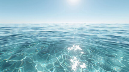  A clear water sea