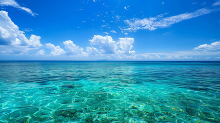 A clear water sea