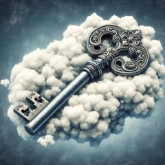 Cloud and key