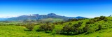 Fototapeta Storczyk - Wide view of landscape of Piton des Neiges peak and nature at Reunion Island