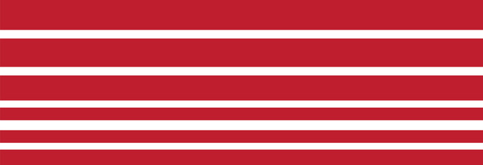 Wall Mural - Red striped seamless background. Vector illustration. Red strips on a white background. 