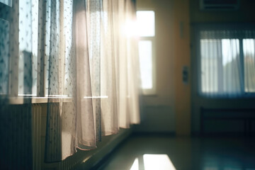 建築, 部屋, 家, 窓, 窓際, カーテン, 柔らかい光, 午後の光, Architecture, room, house, window, window sill, curtains, soft light, afternoon light