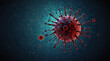 dangerous virus background wallpaper