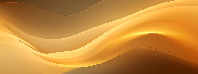 Wall Mural - Minimalistic Golden Soft Silky Background