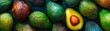 Avocado Texture Background Close-up