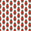 summer scorpion pattern vector design