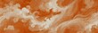 orange and white abstract background with cloudy swirls pattern from Generative AI