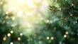 blurred light bokeh background with branch