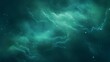 AI generated illustration of a green nebula with shining light