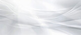 Fototapeta Na ścianę - Ethereal White Fabric Background Illustrating a Soft, Elegant, and Minimalistic Design
