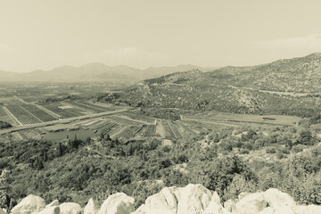 Poster - Rural views in Croatia