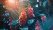 Vivid soliflora, cinematic light, detailed texture, ultra wide angle