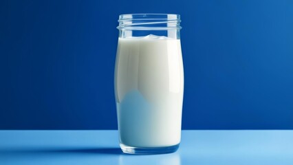 Poster -  Freshly poured glass of milk