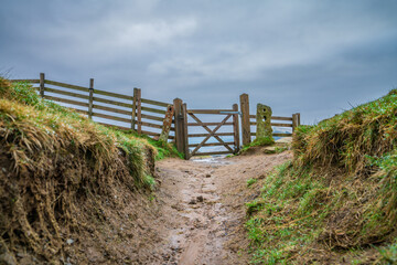 Sticker - The Great Ridge in the Peak District, England