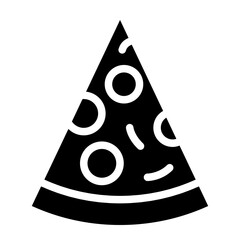 Canvas Print - pizza icon