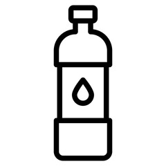 Canvas Print - bottle soda drink icon