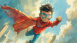 The adventurous life of a superhero kid, tackling everyday challenges with bravery, inspiring young readers
