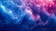 Abstract blue and pink nebula swirl design