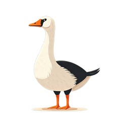 Wall Mural - Illustration of Goose