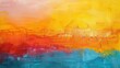 Colorful abstract oil painting background - Colorful abstract oil painting background with dynamic strokes and rich texture on canvas