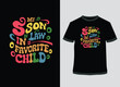 colorful typography t-shirt design