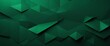 Abstract texture dark green background banner panorama long with 3d geometric in Bright Colours 