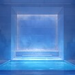 Experience the Ultimate Relaxation at Our Boutique Sauna with Crystal Clear Blue Water and Stylish Marble Design