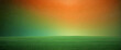 A soothing landscape with a gradient from green to orange, depicting tranquility and giving a sense of renewal or fresh start