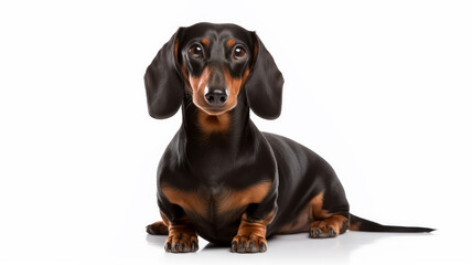 Wall Mural - Cute Dachshund