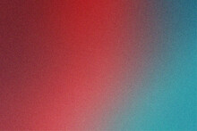 Abstract Red Turquoise And Maroon Grainy Texture Gradient Background