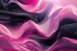 pink and black abstract background with fluid shapes and soft gradients digital ilustration
