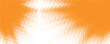orange and white sunny rays gradient halftone dots backgrounds with space for text.