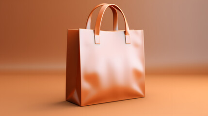 Poster - Shopping Bag icon 3d