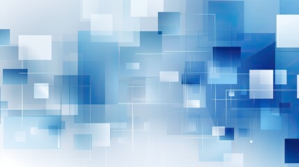 Poster - abstract blue background