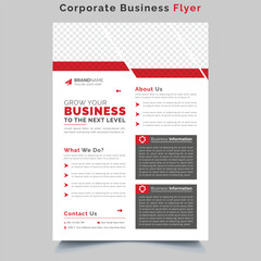 corporate business flyer template a4 size