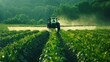 Farmers Applying Pesticides